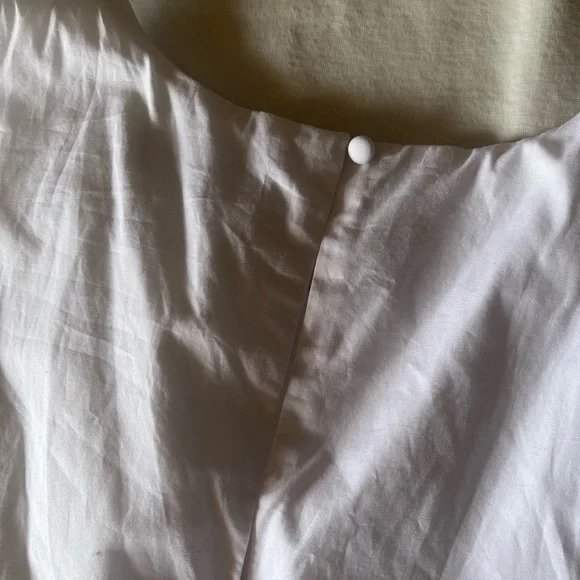 Banana Republic White Tiered Midi Sundress - Picture 6 of 8